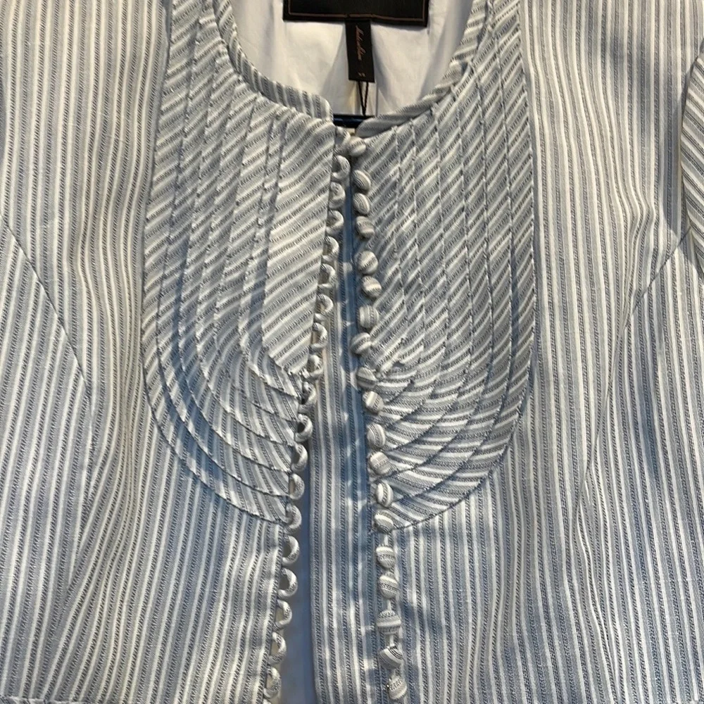NWT BCBGMaxAzria Striped Jacket - Picture 4 of 10
